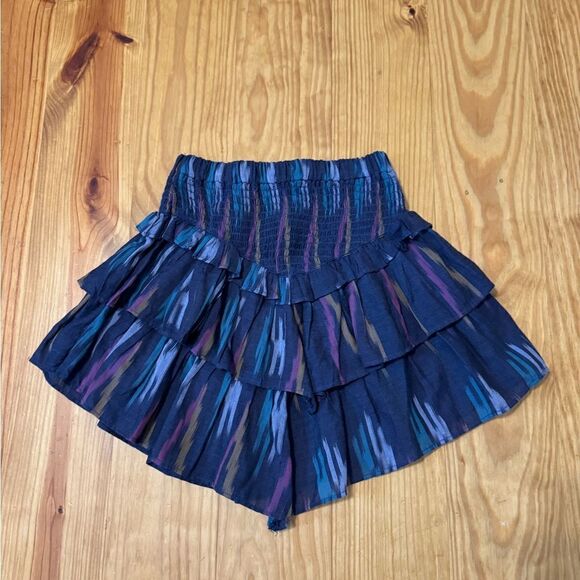 MOTHER Ruffled Up Festival Skirt SZ XS Artist In Residence Mini Asymmetrical - Picture 10 of 10